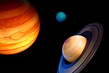Obraz na stenu Astronomický objekt , vesmírne telesá planéty vesmír space